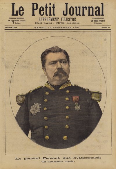 General Davout, Duke of Auerstaedt by French School